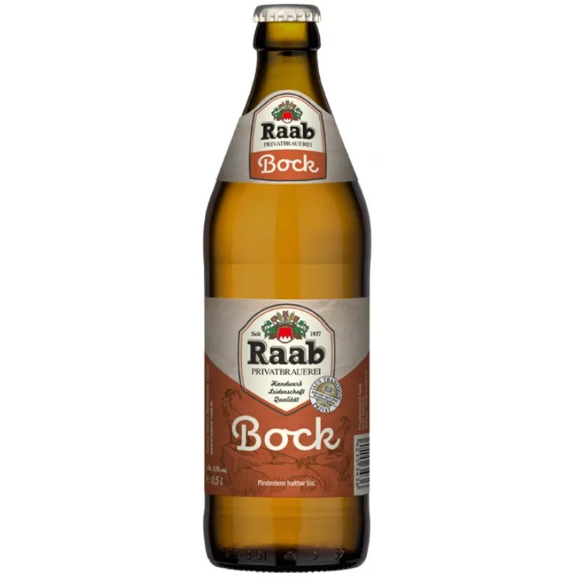Raab Bockbier Flasche 0,5l (Mehrweg)